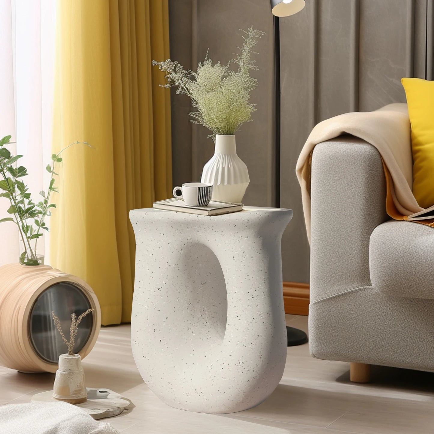 Geometric Side Table